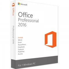 Microsoft Office 2016 PROFESSIONNEL 1PC