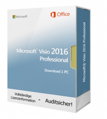 Microsoft Visio 2016 Professional - Download 1 PC